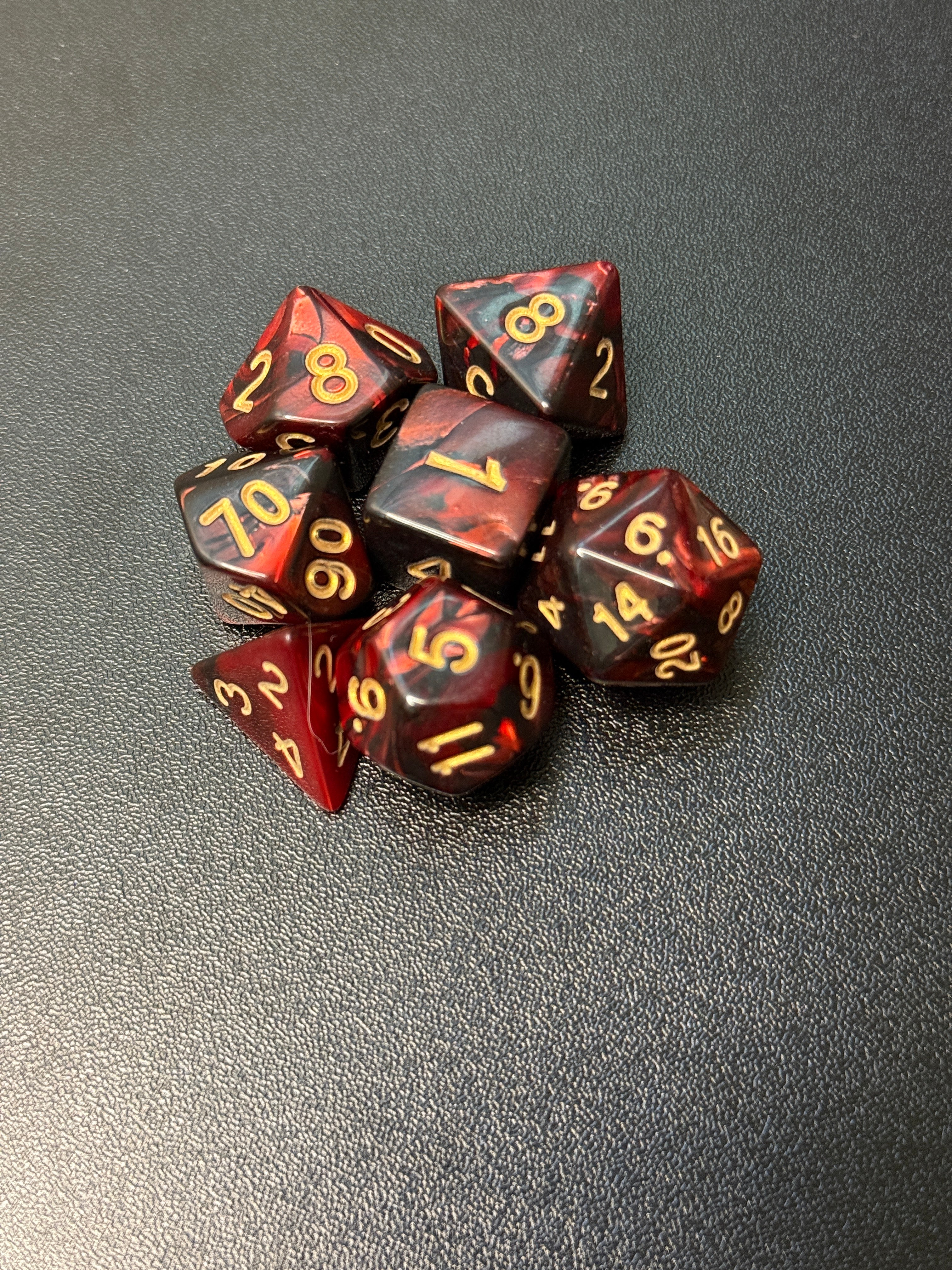 Deep Crimson Dice Holder (Red)